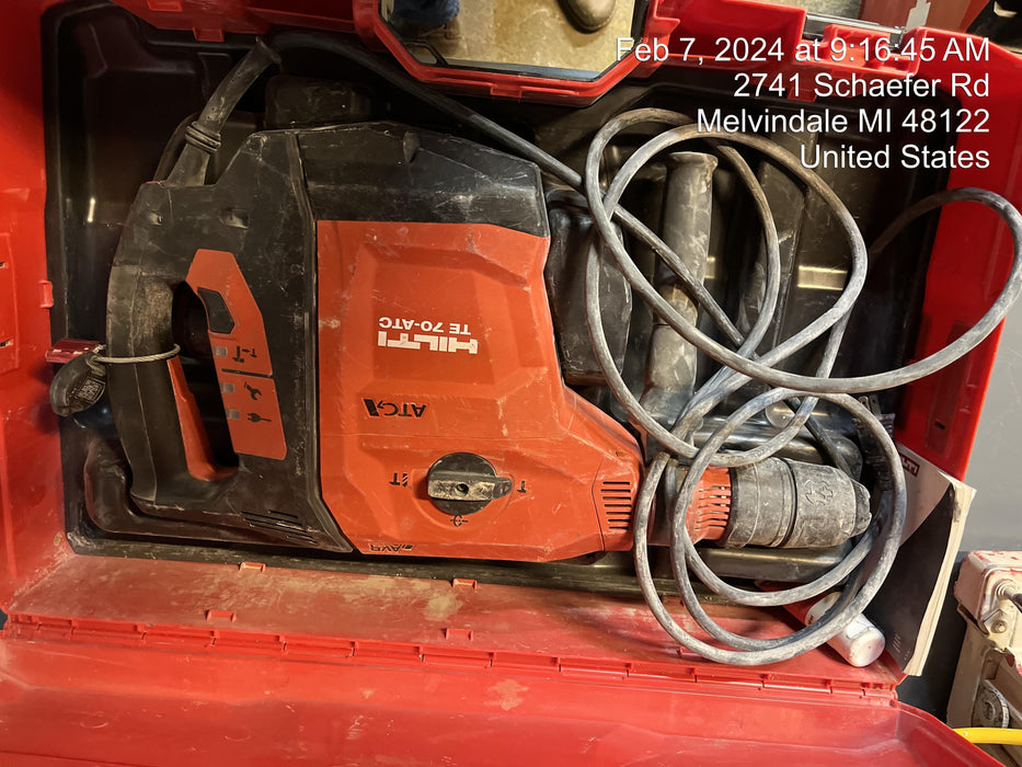 2023 HILTI TE 70-ATC/AVR