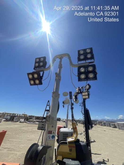 2024 Wanco WLTT-4MM4K Diesel, Deep Sea Controller, Shore Power Plug, Auto Start, (4) 350W LED Floodlights, 4kW Generator, 60 Gal Fuel Tank, 2" Ball, T3