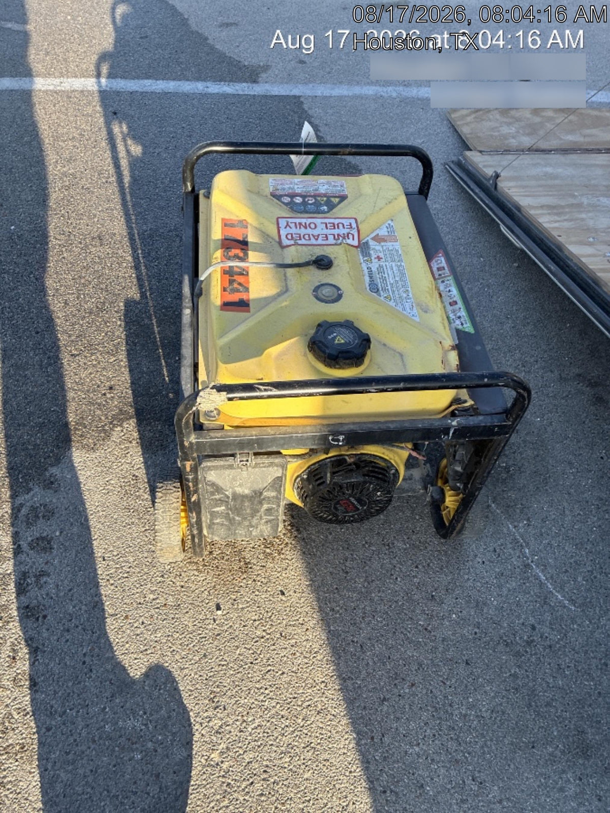 2021 Champion Power Equipment 201033C 7500 WATT GENERATOR