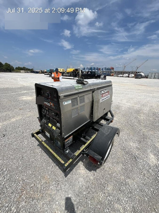 2024 Lincoln Electric LE400 Kubota V1505, Trlr, Cable Rack, Light Kit, ES Decals, T3