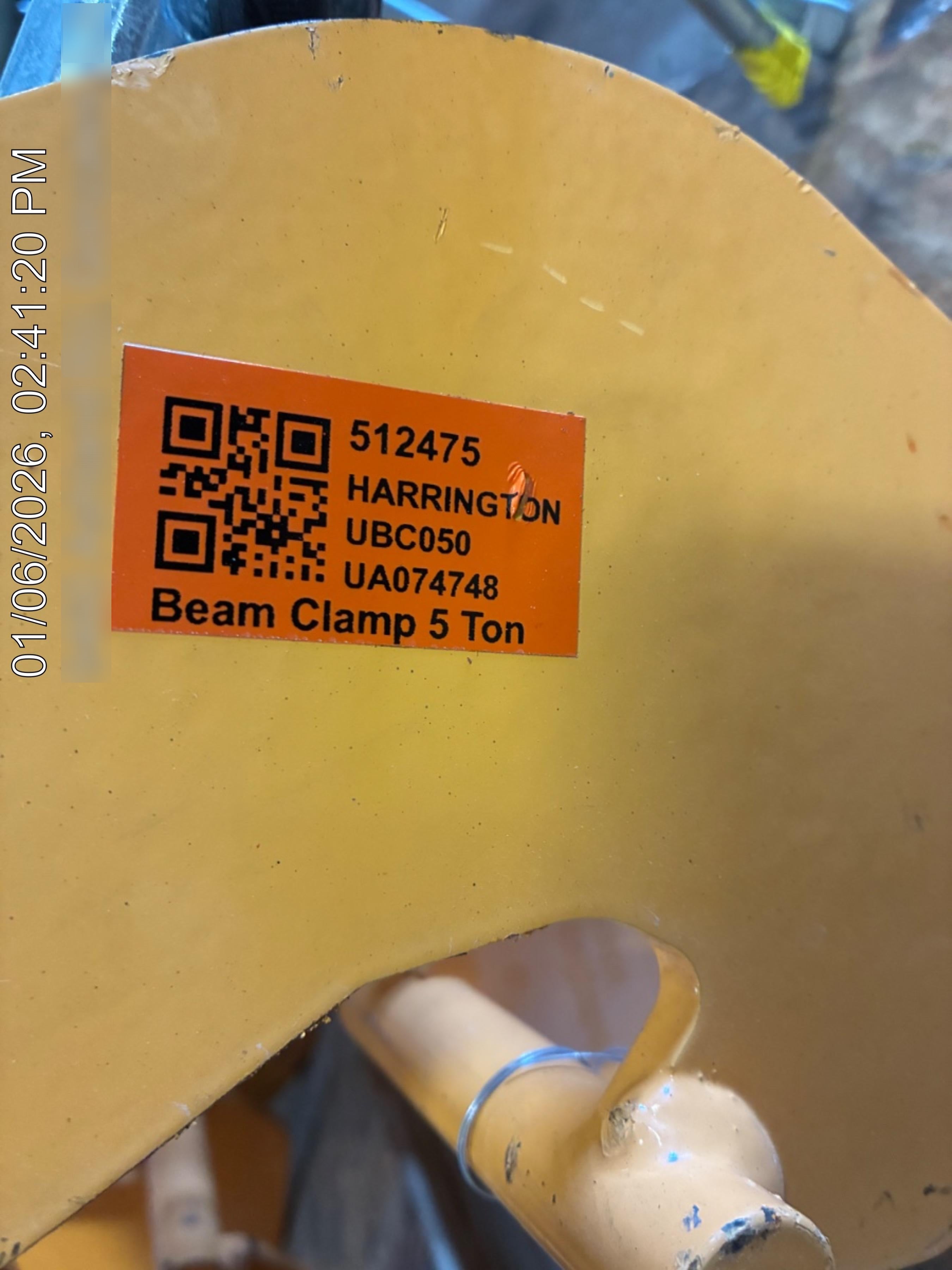 2025 HARRINGTON UBC050