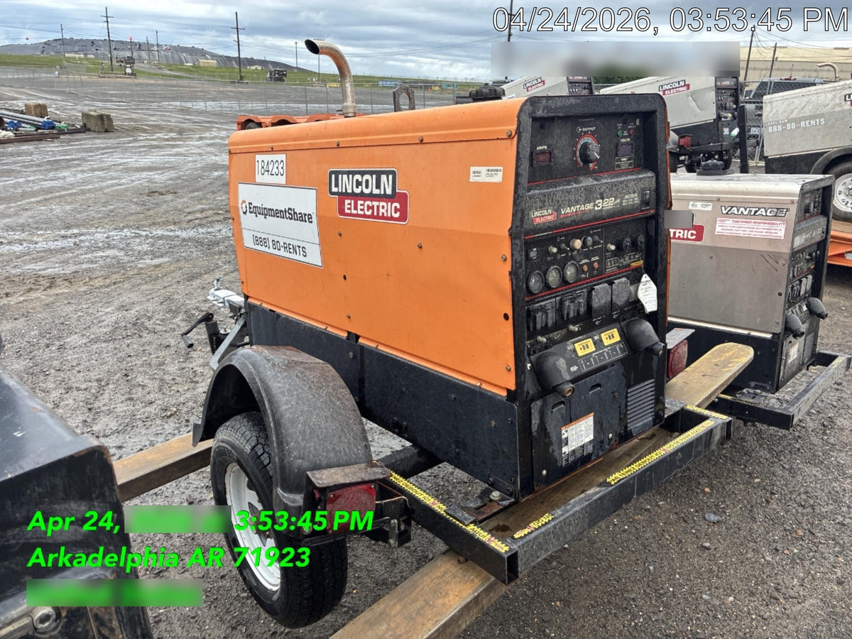 2021 Lincoln Electric Vantage 322 VANTAGE 322 READY-PAK 3