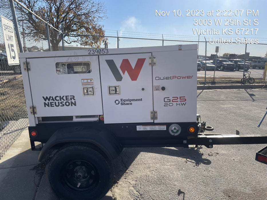 2022 WACKER NEUSON G25