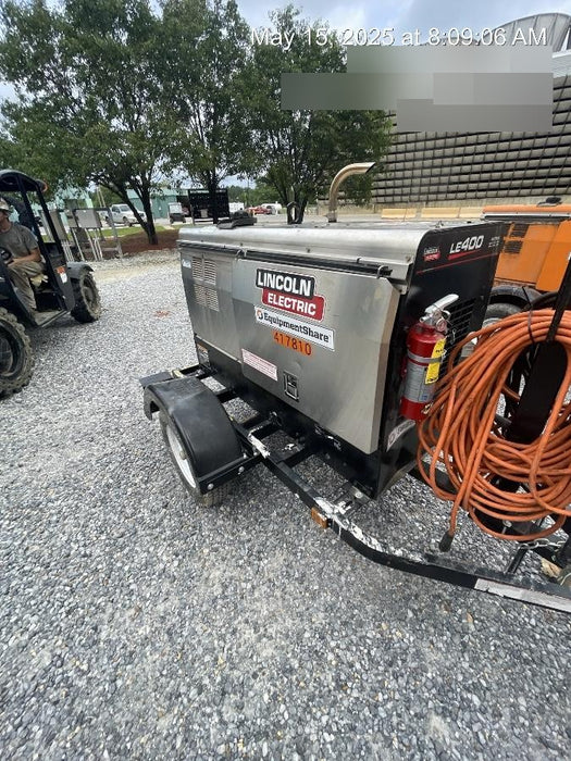 2024 Lincoln Electric LE400 Kubota V1505, Trlr, Cable Rack, Light Kit, ES Decals, T3