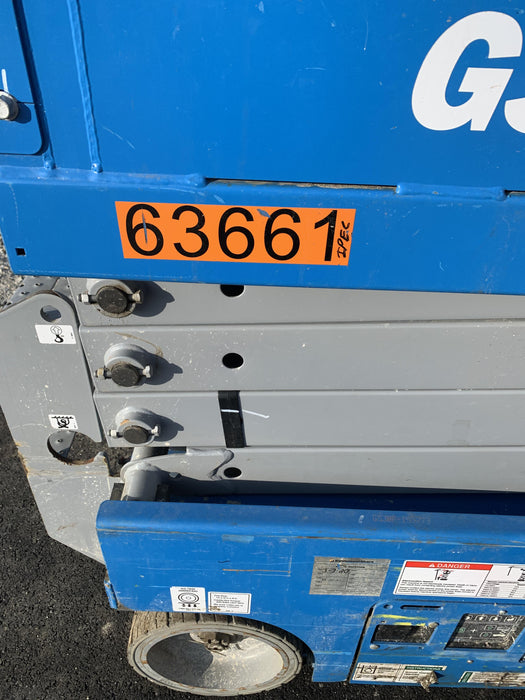 2020 Genie GS-1930 Solid Non Marking Tires, Beacon, Folding rails with half height swing gate