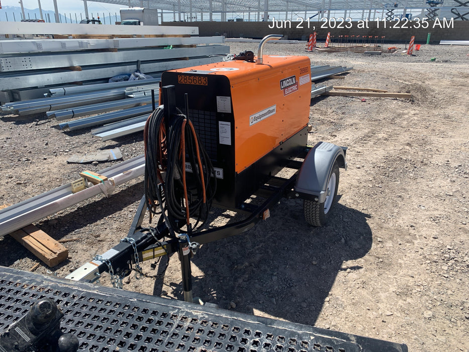 2022 Lincoln Electric LE400 Kubota V1505, Trlr, Cable Rack, Light Kit, ES Decals, T3