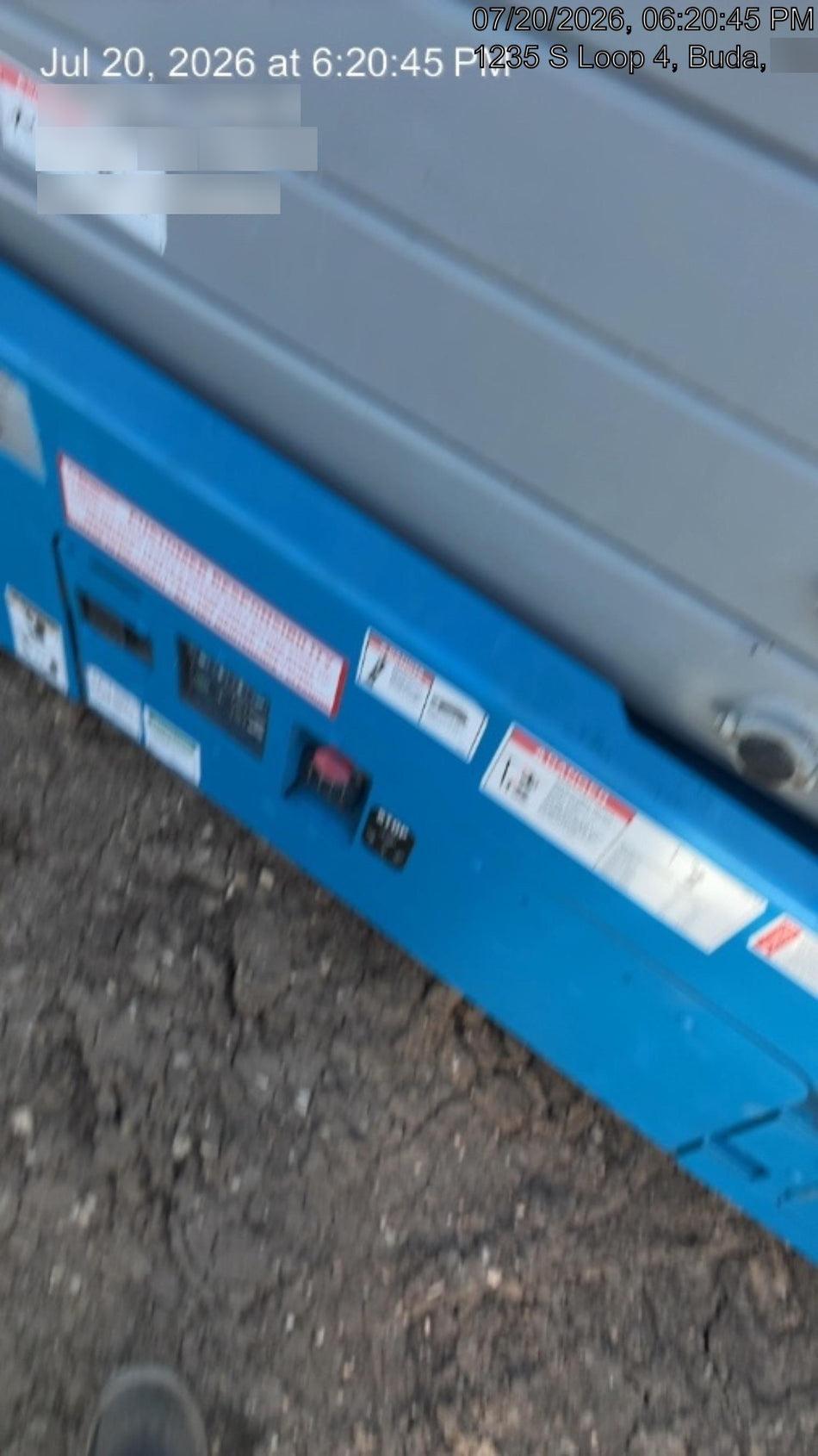 2018 Genie GS-3232 Genie GS3232 Lift w/Folding Rails and Swing Gate