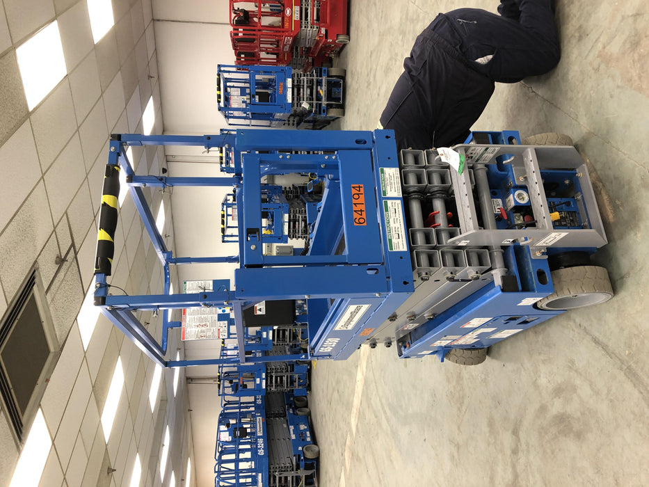 2020 Genie GS-1930 Solid Non Marking Tires, Beacon, Folding rails with half height swing gate, 800W Inverter