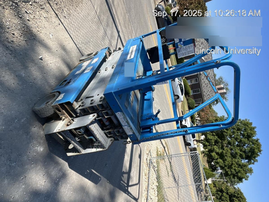 2018 Genie GS-1930 Genie GS-1930 w/Fixed Rail, Chain Entry