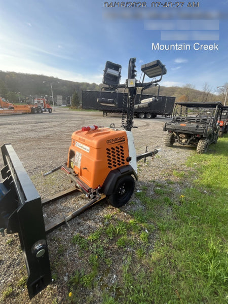 2023 Generac MLT2 Diesel, Flex Switch 120V Input, Powerzone Controller, (4) 320W LED Lights, 4kW Generator, 39.9 Gal Fuel Tank, 2" Ball, T3