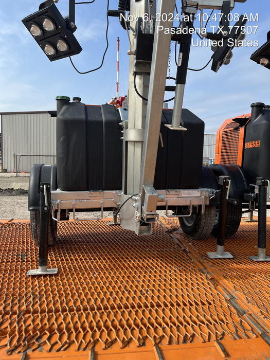 2024 Wanco WLTT-4MM4K Diesel, Deep Sea Controller, Shore Power Plug, Auto Start, (4) 350W LED Floodlights, 4kW Generator, 60 Gal Fuel Tank, 2" Ball, T3