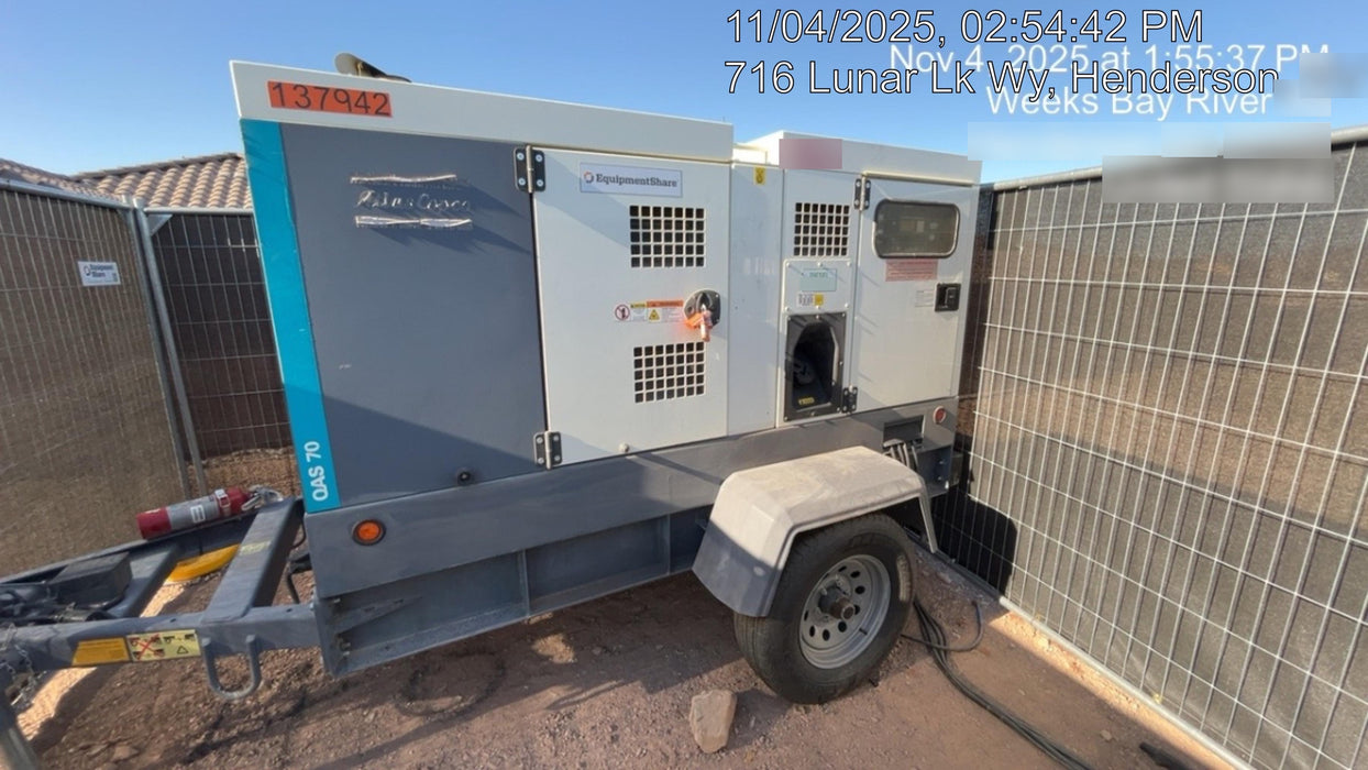 2021 ATLAS COPCO QAS 70