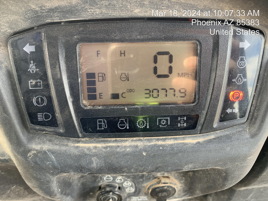 2022 Kubota RTV-X1140W-H Plastic Canopy, Windshield Acrylic Clear, LED Strobe Light, Wire Harness Kit, Back up Alarm