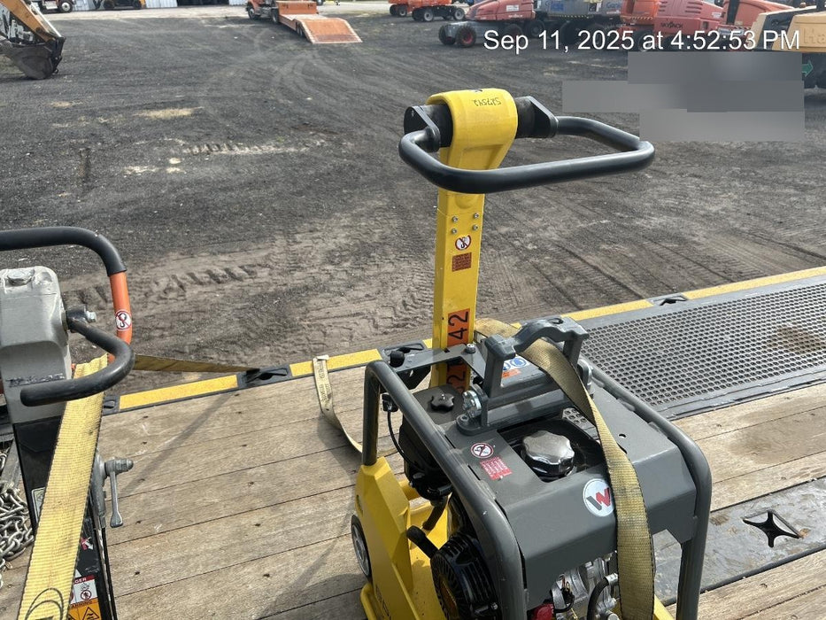 2023 Multiquip MVH158 Honda GX200, 17" Plate, Gas