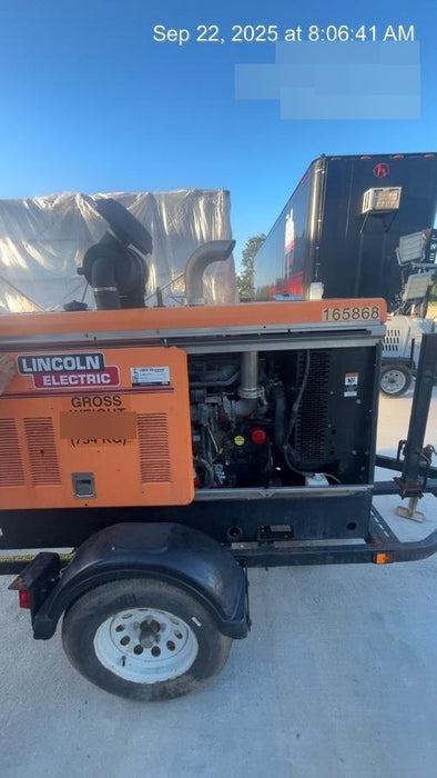 2021 Lincoln Electric Vantage 549X Ready Pak 3, ORANGE (includes trailer, cable rack, fender light kit)