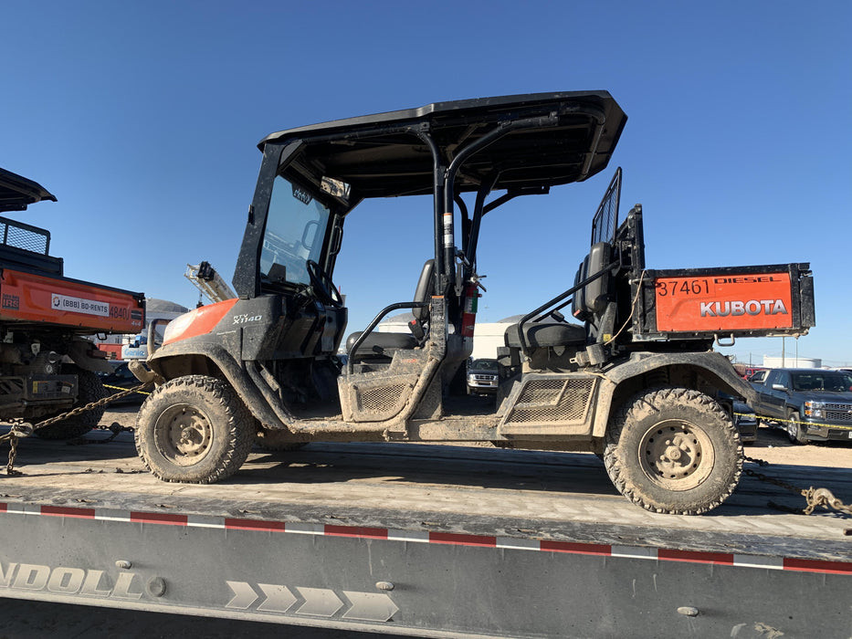 2019 Kubota RTV-X1140 4wd Utility Cart, LED Strobe, Windshield Tempered Glass, Plastic Canopy, Wire Harness Kit, Backup Alarm