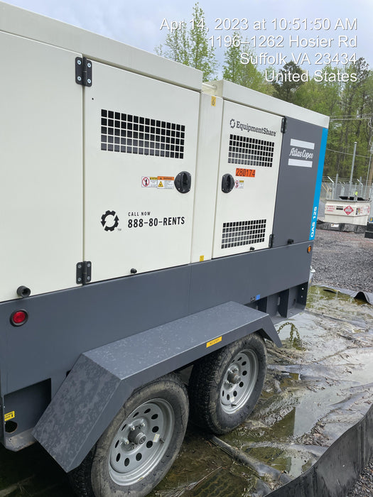 2022 ATLAS COPCO QAS 125