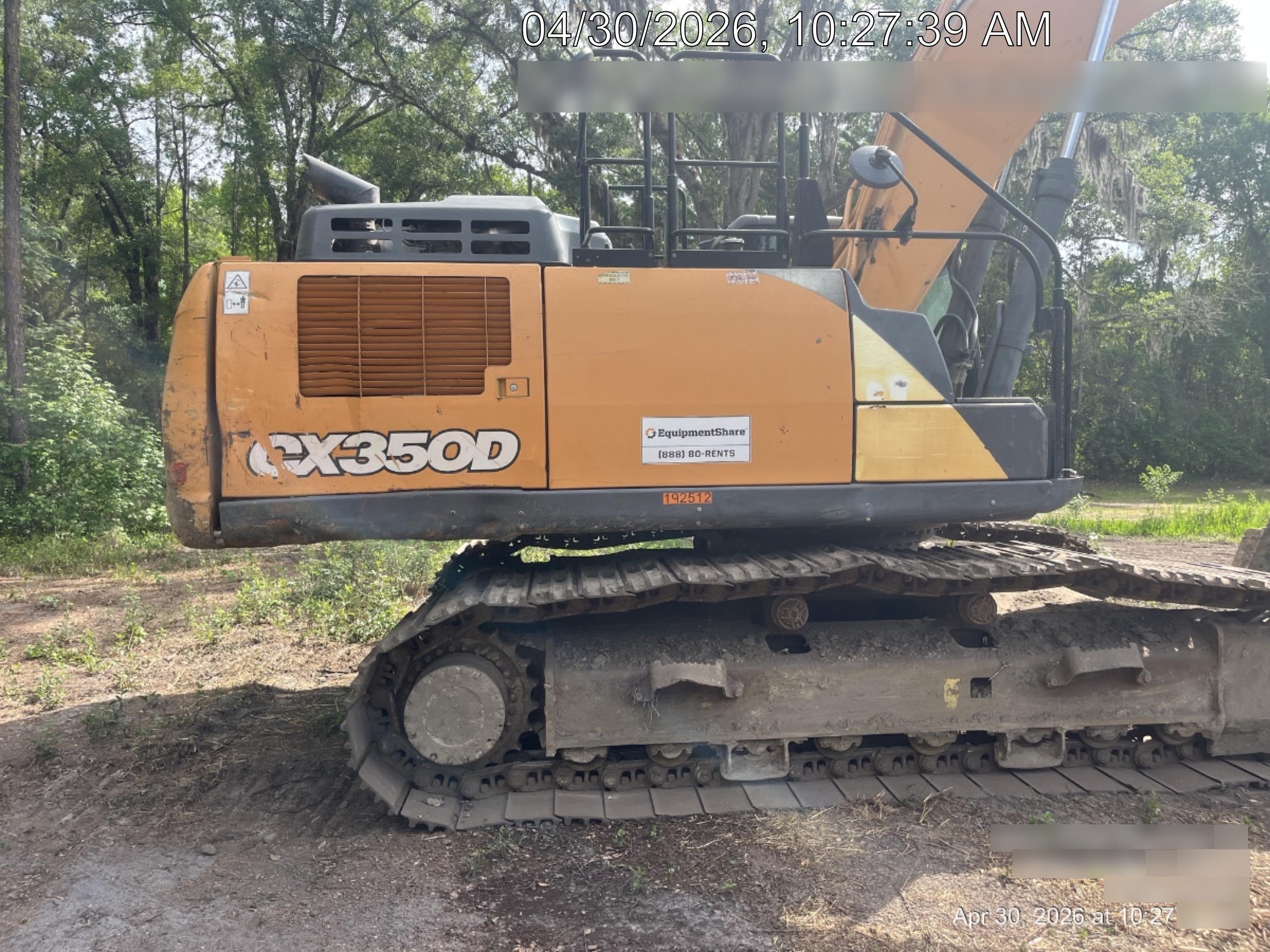 Case CX350D Track Excavators