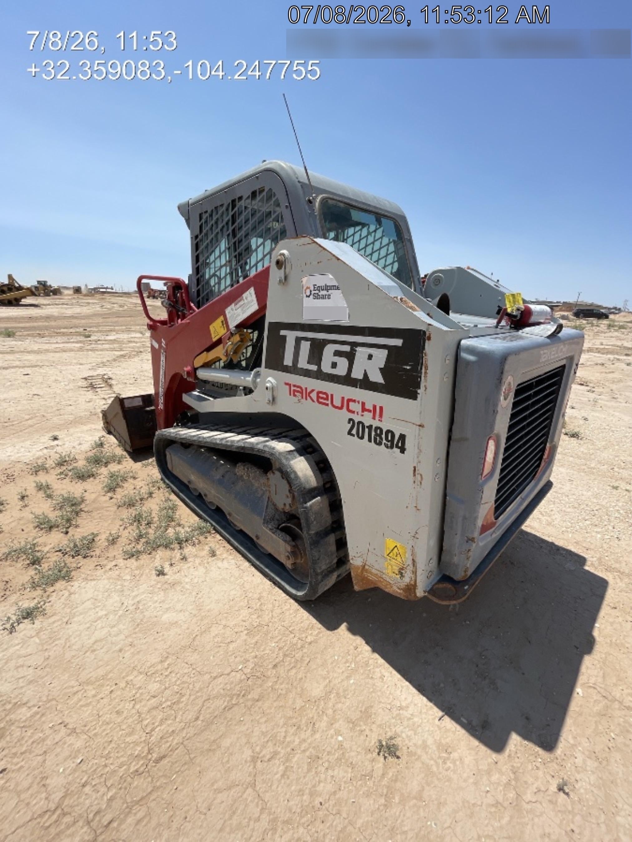 2022 TAKEUCHI TL6CR