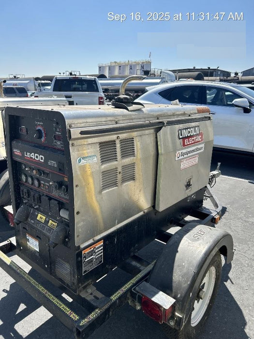 2024 Lincoln Electric LE400 Kubota V1505, Trlr, Cable Rack, Light Kit, ES Decals, T3