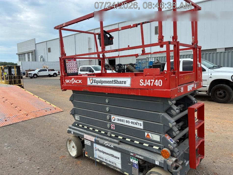 2021 Skyjack SJ4740 Hyd Drive, Sld NM Tires, DBcns, EST