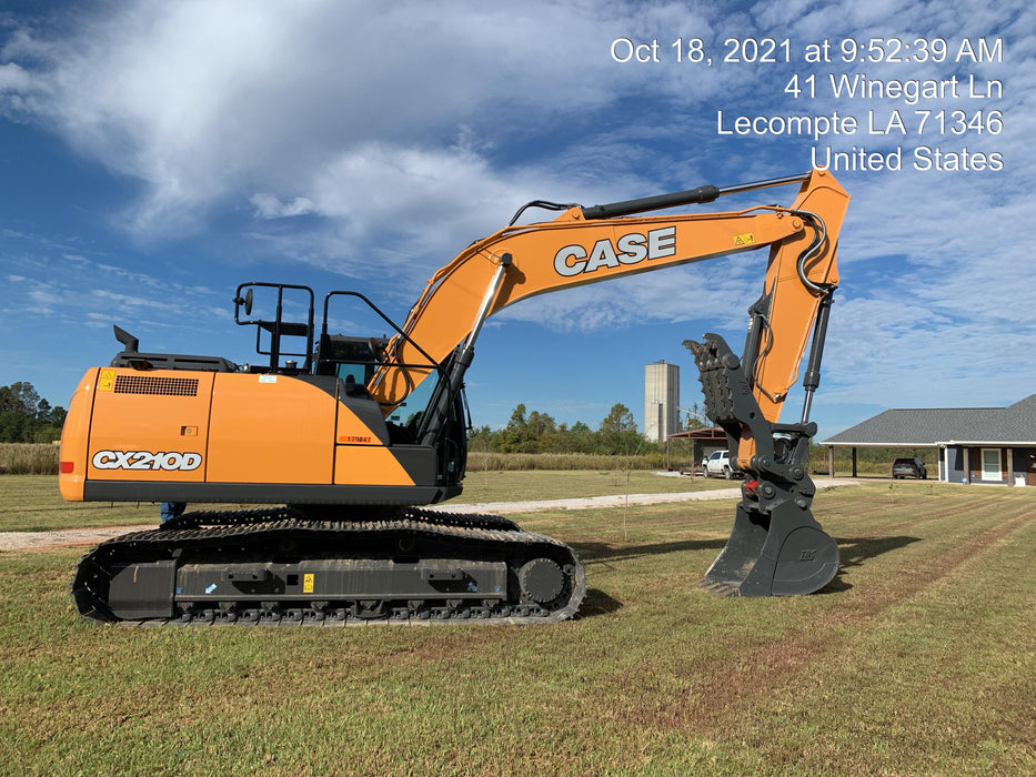 2021 CASE CX210D