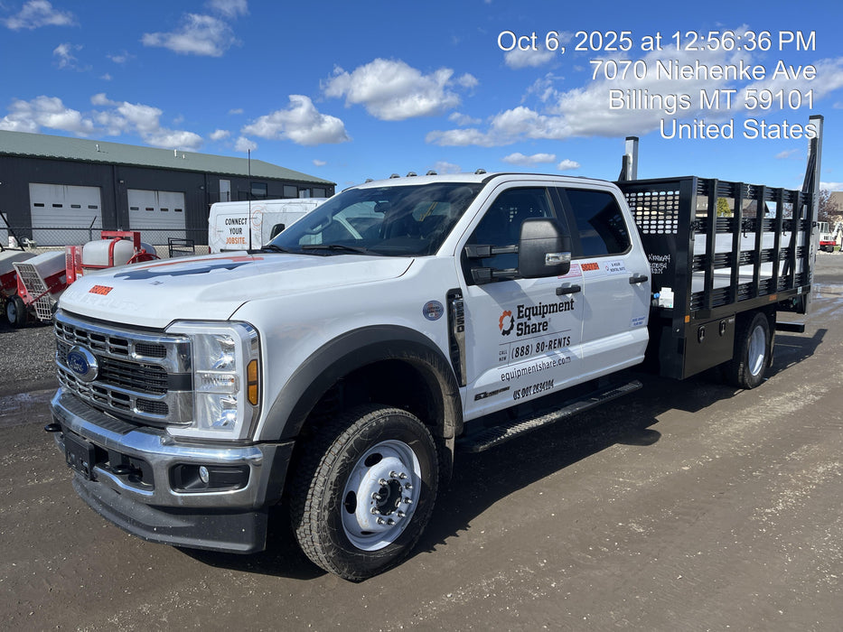 2024 FORD F550 Stake Bed - Rental