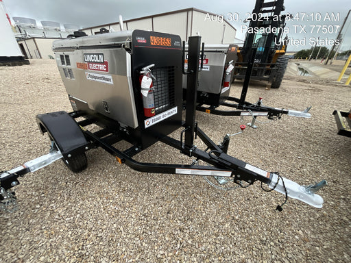2024 Lincoln Electric LE400 Kubota V1505, Trlr, Cable Rack, Light Kit, ES Decals, T3