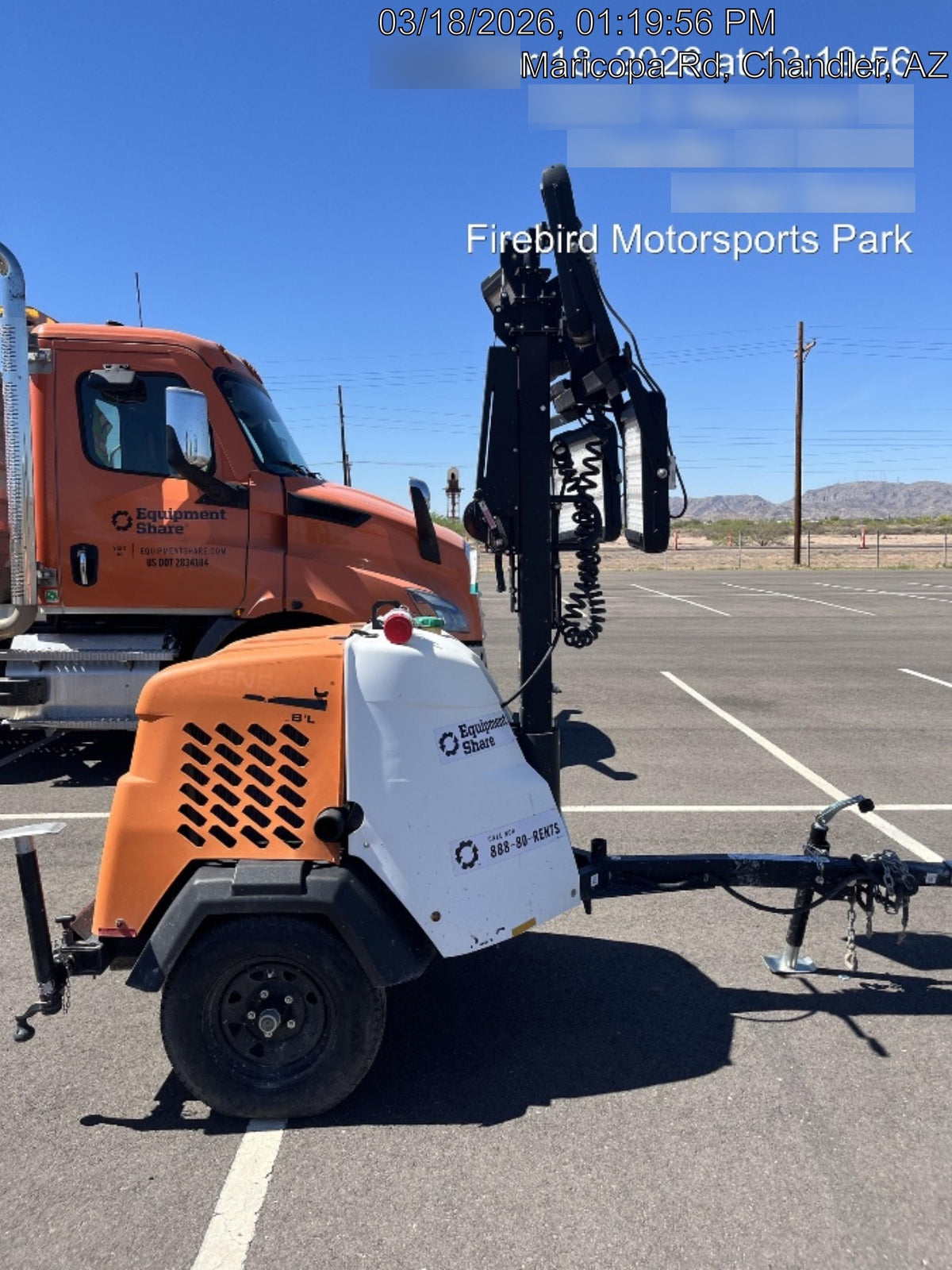 2023 Generac MLT2 Diesel, Flex Switch 120V Input, Powerzone Controller, 
(4) 320W LED Lights, 4kW Generator, 39.9 Gal Fuel Tank, 2" Ball, T3