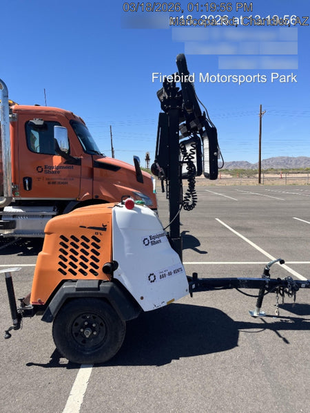 2023 Generac MLT2 Diesel, Flex Switch 120V Input, Powerzone Controller, 
(4) 320W LED Lights, 4kW Generator, 39.9 Gal Fuel Tank, 2" Ball, T3