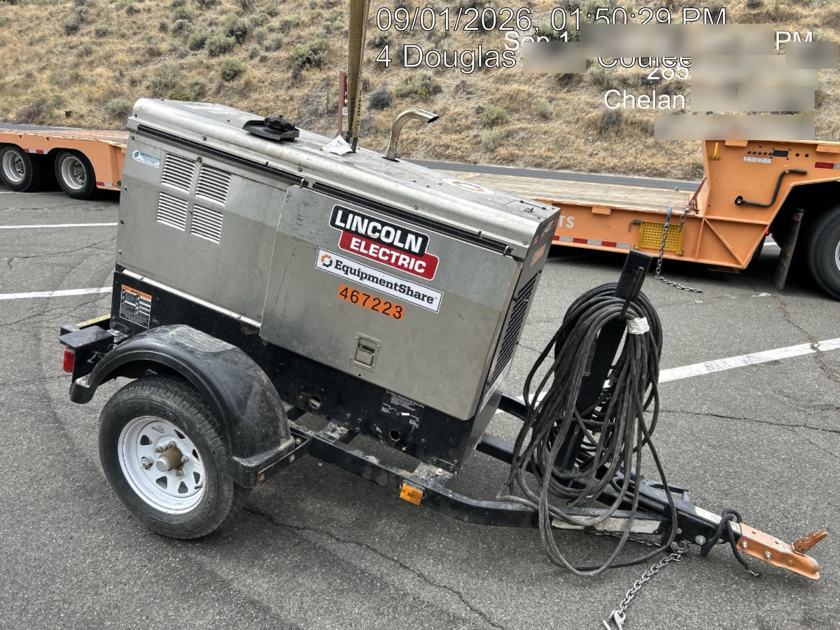 2024 Lincoln Electric LE400 Kubota V1505, Trlr, Cable Rack, Light Kit, ES Decals, T3