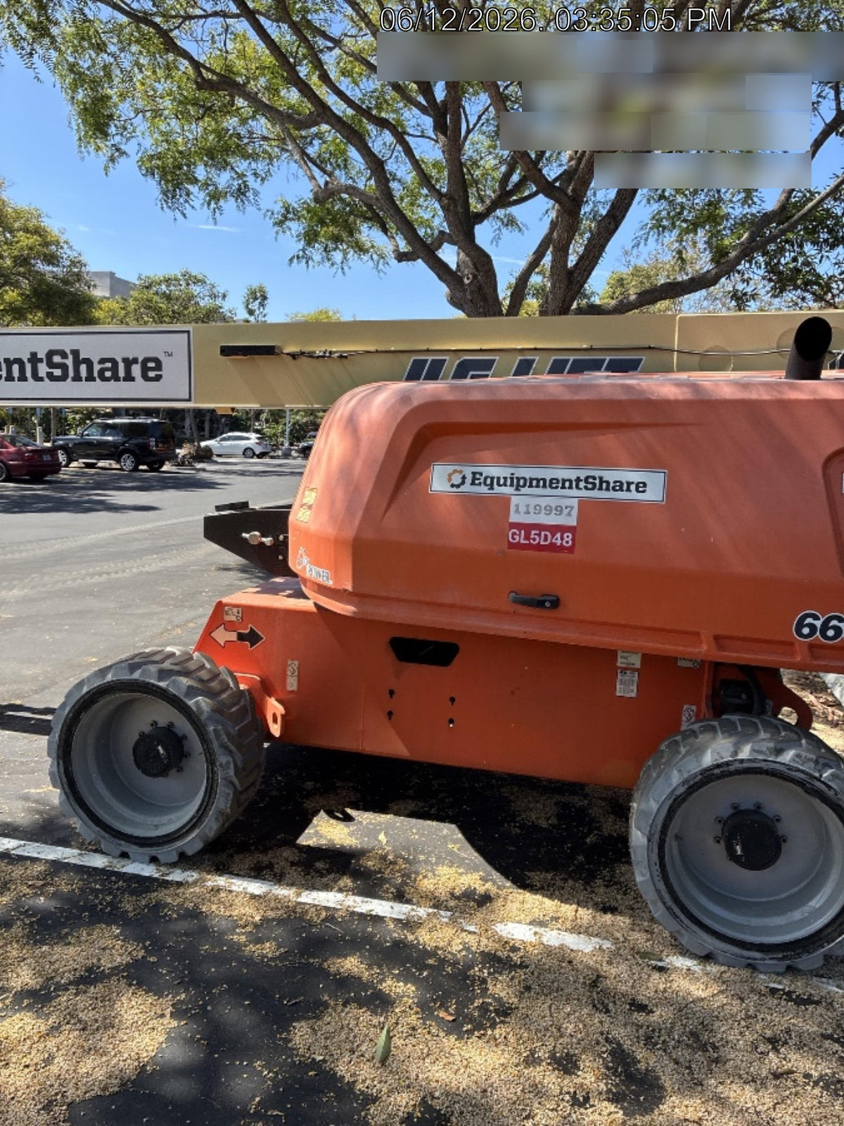 2021 JLG 660SJ