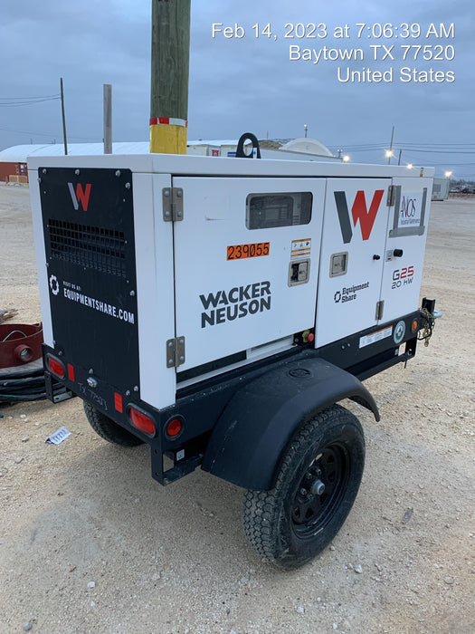 2022 WACKER NEUSON G25