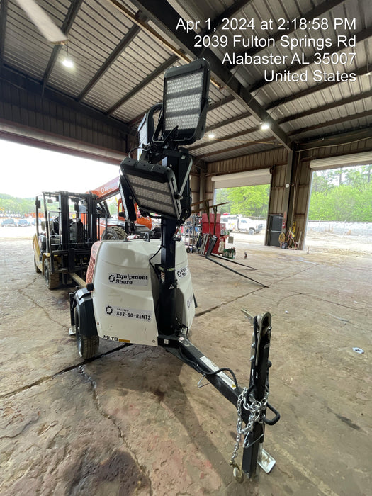 2024 Generac MLT2 Diesel, Flex Switch 120V Input, Powerzone Controller, 
(4) 320W LED Lights, 4kW Generator, 39.9 Gal Fuel Tank, 2" Ball, T3