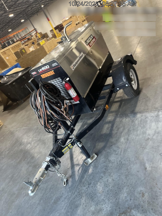 2024 Lincoln Electric LE400 Kubota V1505, Trlr, Cable Rack, Light Kit, ES Decals, T3