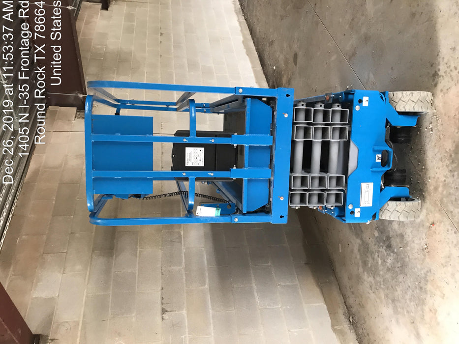 2019 Genie GS-1930 Fixed rails with chain Entry