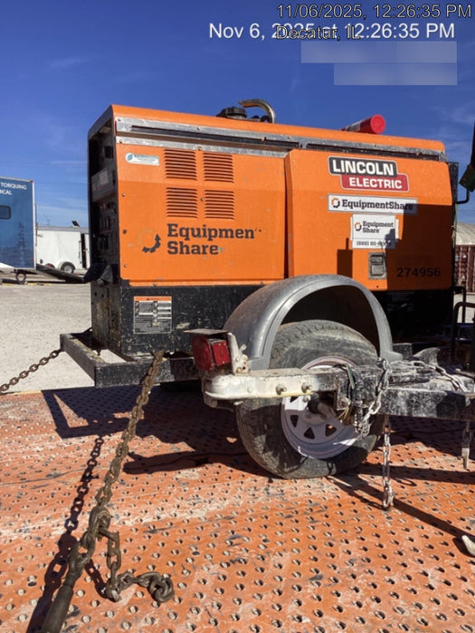 2022 Lincoln Electric LE400 Kubota V1505, Trlr, Cable Rack, Light Kit, ES Decals, T3