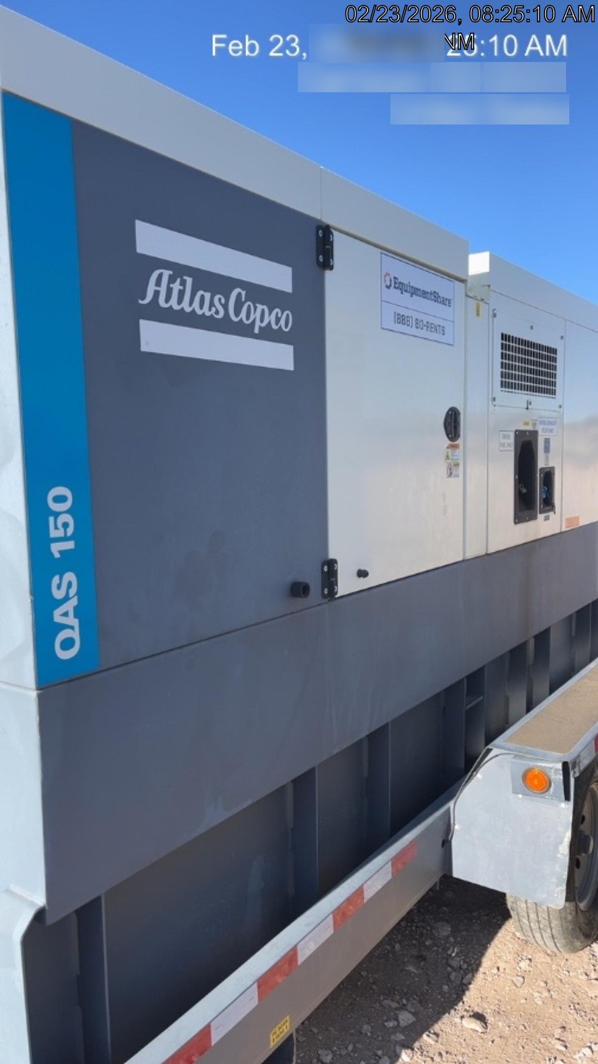 2020 ATLAS COPCO QAS150