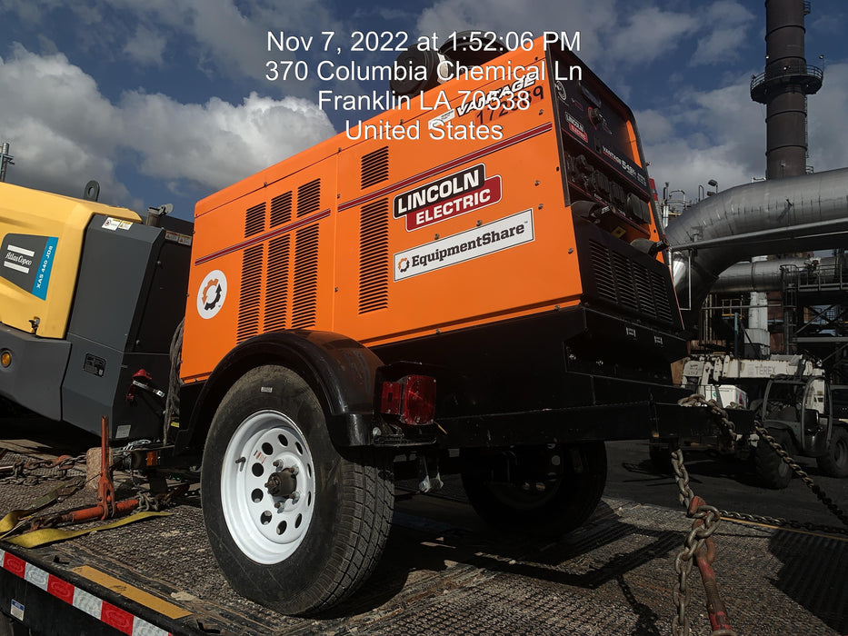 2021 Lincoln Electric Vantage 549X Ready Pak 3, ORANGE (includes trailer, cable rack, fender light kit)