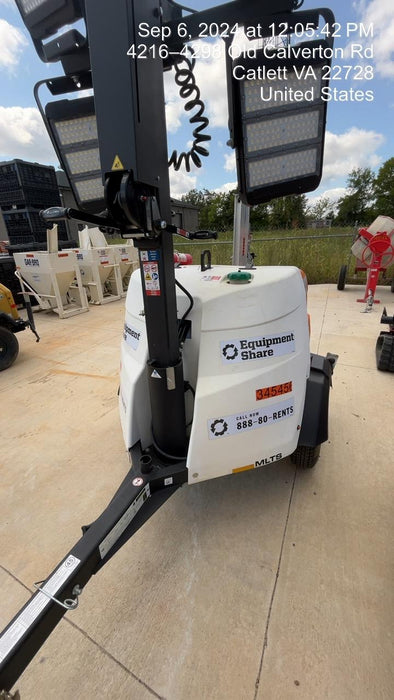 2023 Generac MLT2 Diesel, Flex Switch 120V Input, Powerzone Controller, (4) 320W LED Lights, 4kW Generator, 39.9 Gal Fuel Tank, 2" Ball, T3