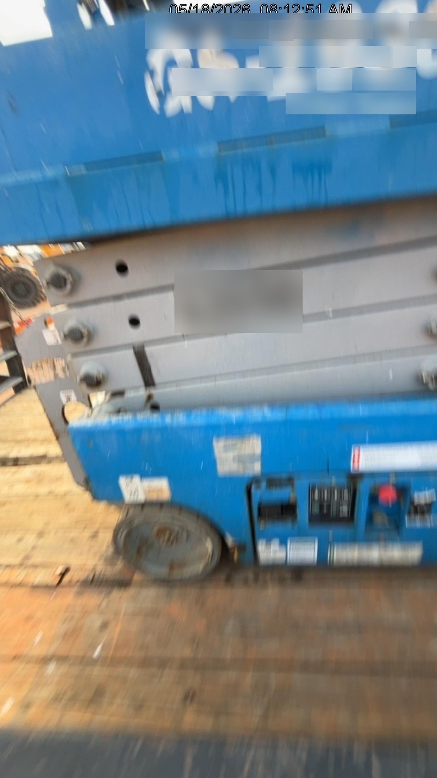 2020 Genie GS-1930 Solid Non Marking Tires, Beacon, Folding rails with half height swing gate