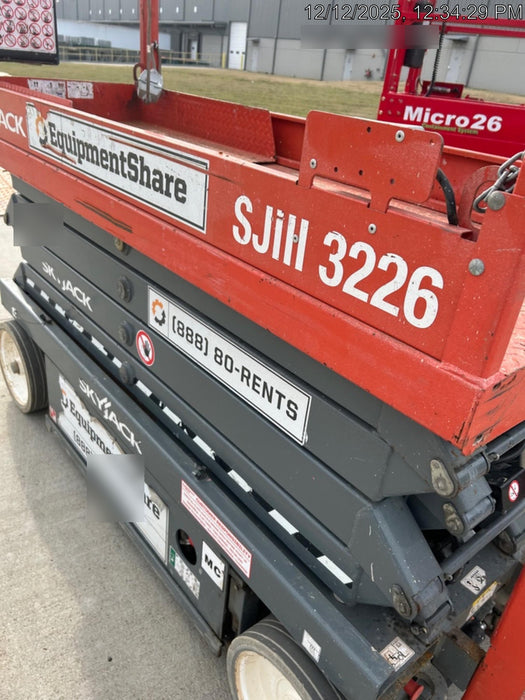 2019 Skyjack SJIII-3226 Standard w/Trojan Batteries