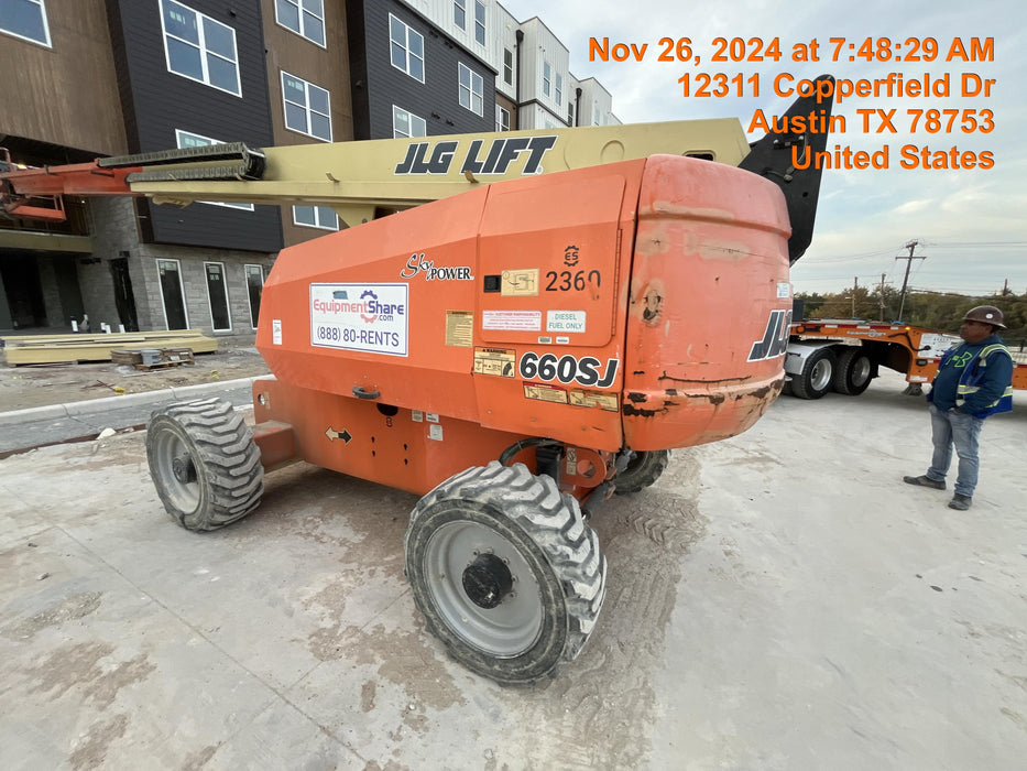 2016 JLG 660SJ
