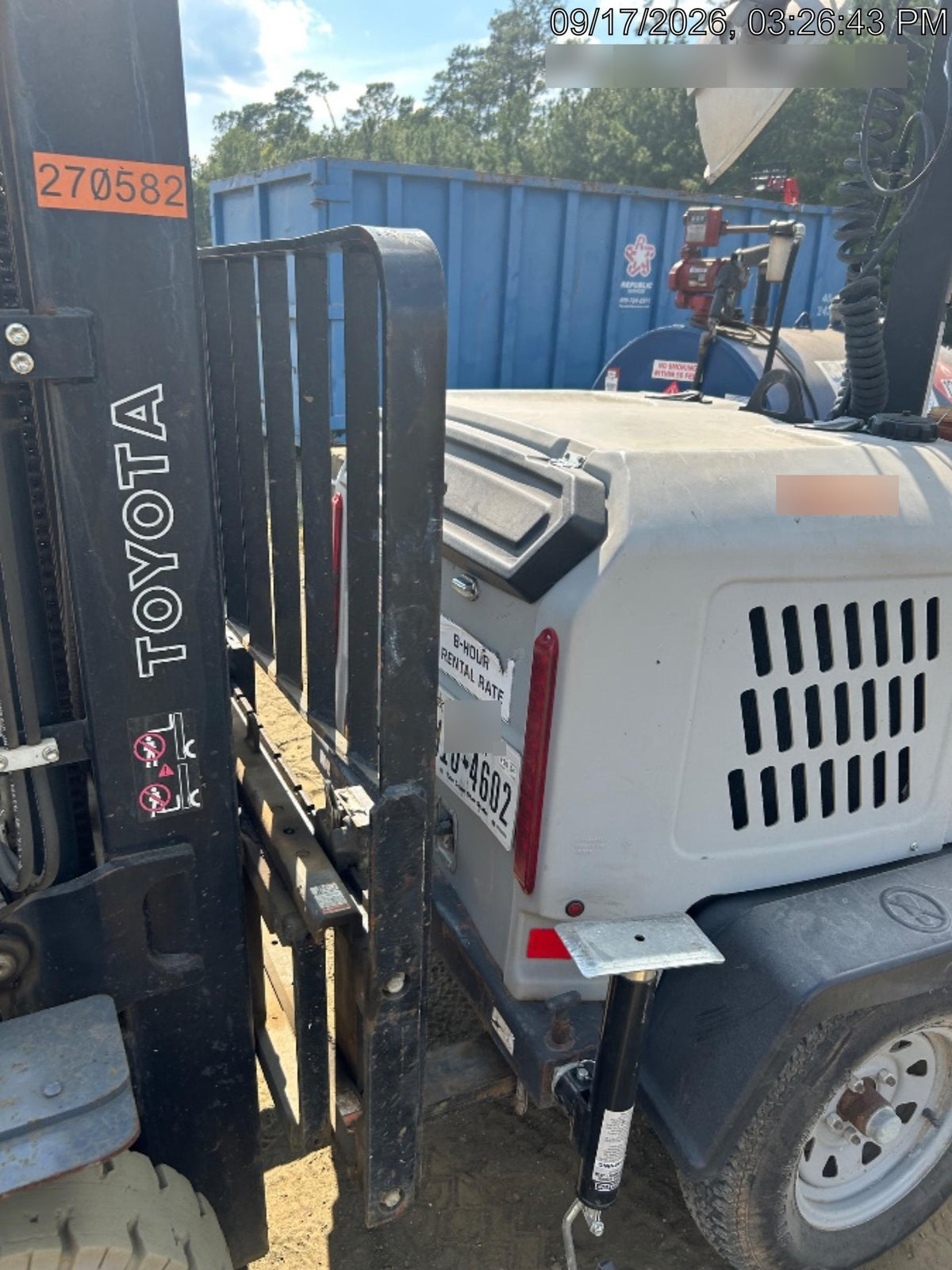 2019 Wacker Neuson LTV6L-MH Standard Options, ES Track Hardware, Fuel Level Sensor