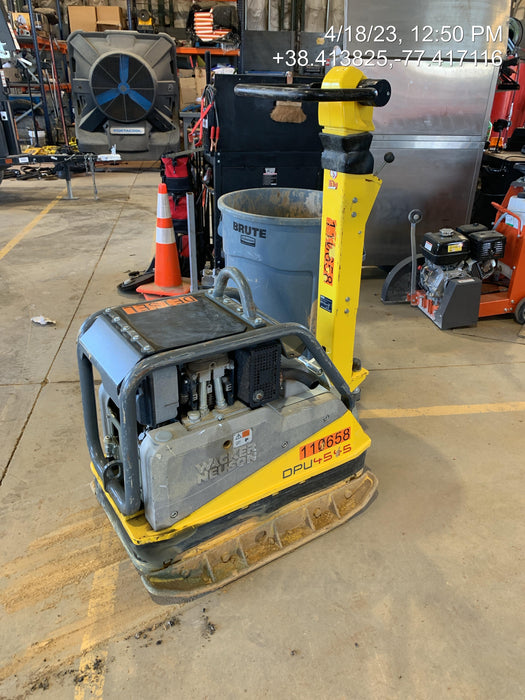 2020 Wacker Neuson DPU4545HEH Walk Behind Reversible Plate Compactor, Diesel