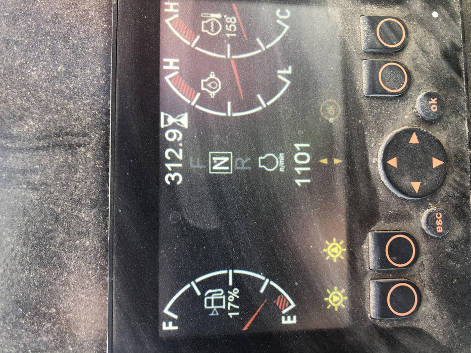 2020 Manitou MTA8044 74hp T4F, Cab/Heat/Air, Cab and Boom LED work lights, Auxiliary Hydraulics, Solid Tires, Amber strobe, Lift Hook w/66" Carriage, 60" Forks