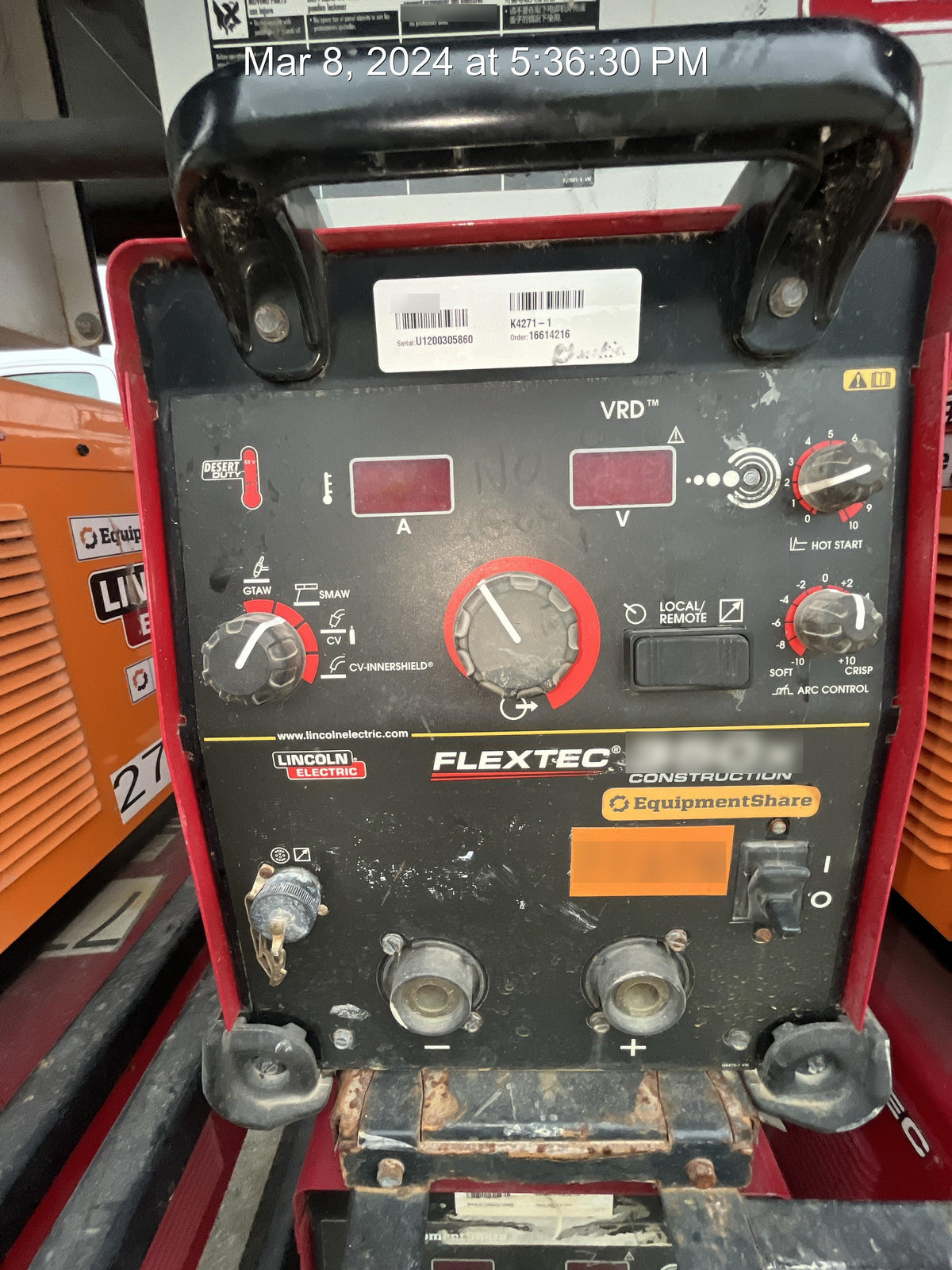 2020 LINCOLN ELECTRIC FLEXTEC 350X