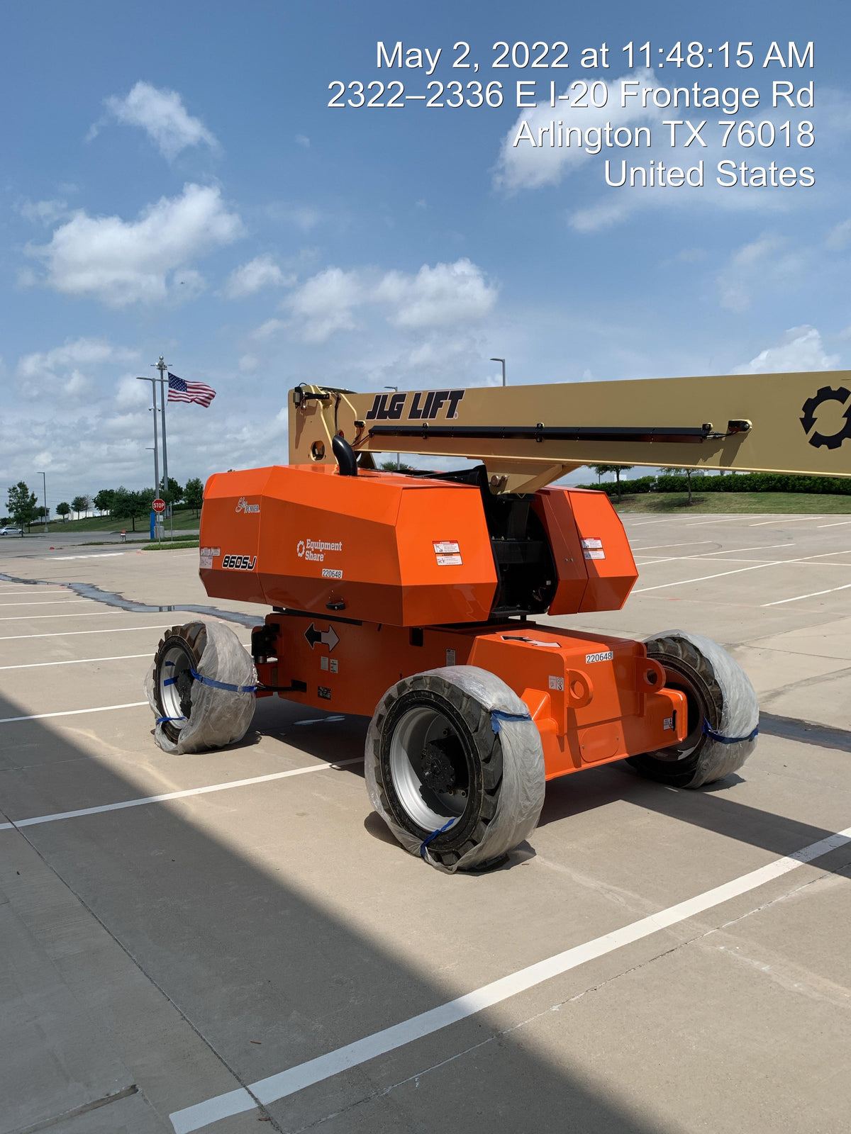 2022 JLG 860SJ