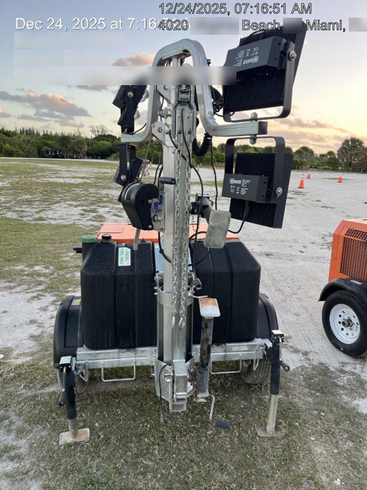 2023 Wanco WLTT-4MM4K Diesel, Deep Sea Controller, Shore Power Plug, Auto Start, (4) 350W LED Floodlights, 4kW Generator, 60 Gal Fuel Tank, 2" Ball, T3