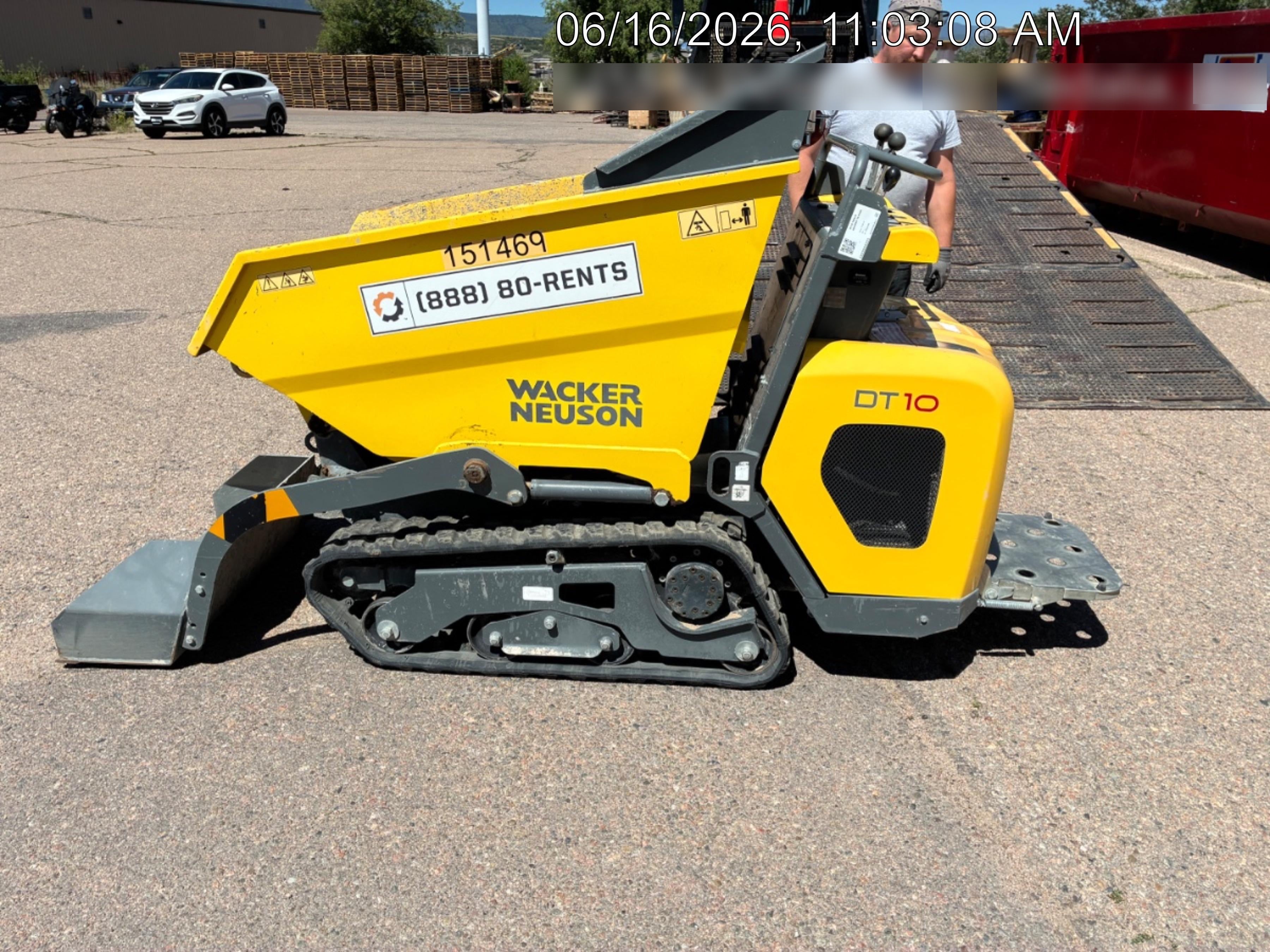 2021 WACKER NEUSON DT10